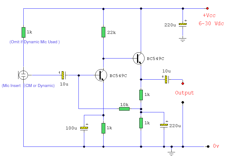 BELAJAR ELEKTRO Skema Preamp Mic