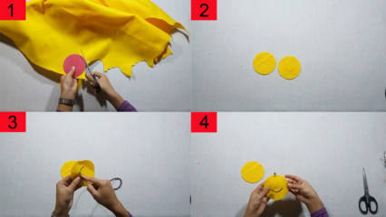 Cara Membuat Gantungan Kunci Emoticon dari Kain Flanel - Kreator Kerajinan