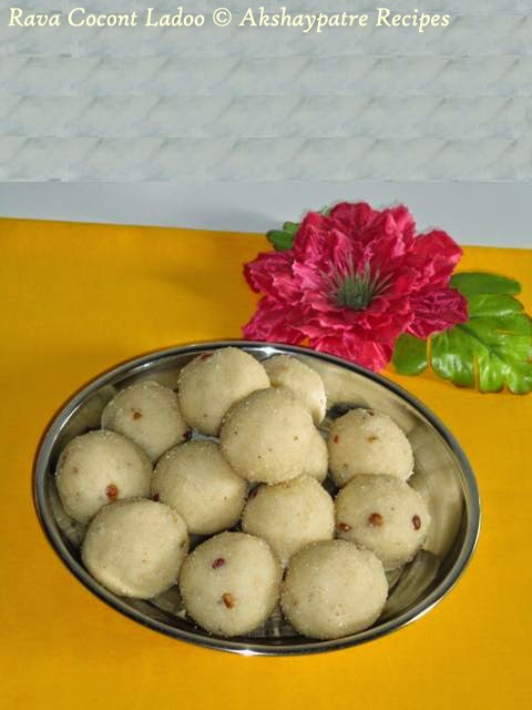 Store the rava coconut ladoo in an airtight container.