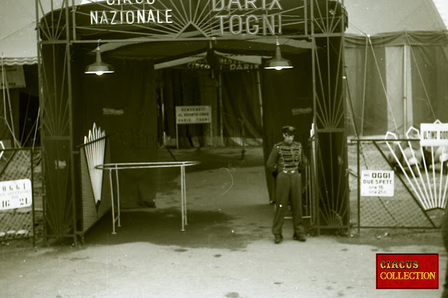 Circo Nazionale Darix Togni 1963 Photo Hubert Tièche   Collection Philippe Ros 