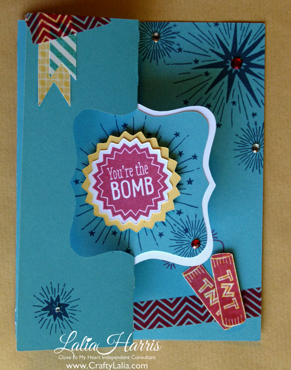 You're the Bomb Swing Card