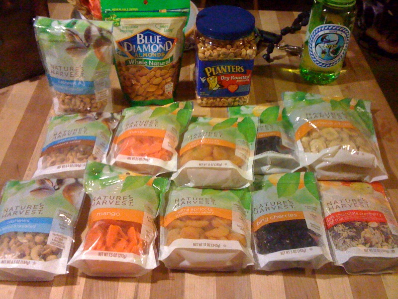 Total Whitewater Fun Food for the Grand Canyon selfsupport trip.