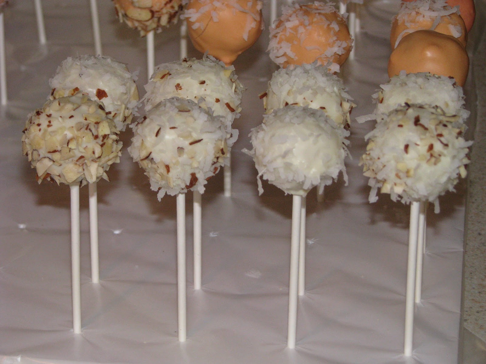Crazy for Cake Pops! Cowboy Creations! Cake Pops Almond Joy and Coconut Almond Dream