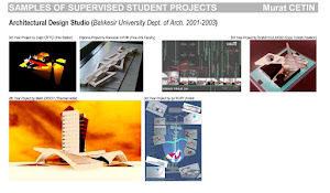 SELECTED SAMPLES FROM SUPERVISED STUDENT PROJECTS IN STUDIOS