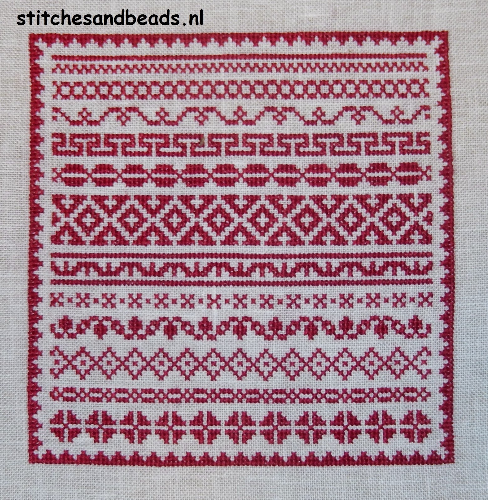 stitches and beads: randjes en randjes voor mijn pronkrol
