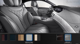 Màu nội thất Mercedes AMG S63 4MATIC 2015 Nội thất Mercedes AMG S63 4MATIC 2015 màu Xám Crystal 508