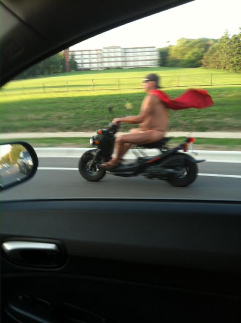 Bilderesultat for guy on scooter funny
