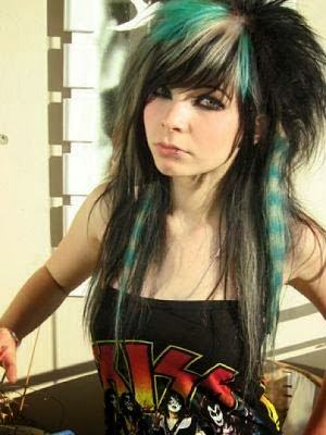 A variety of Emo Scene Hairstyles | Latest Hairstyles