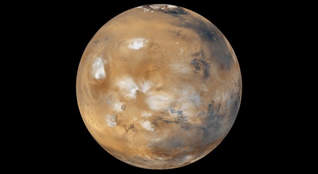 El planeta Marte tiene sorprendentes nubes, y estas son así 
