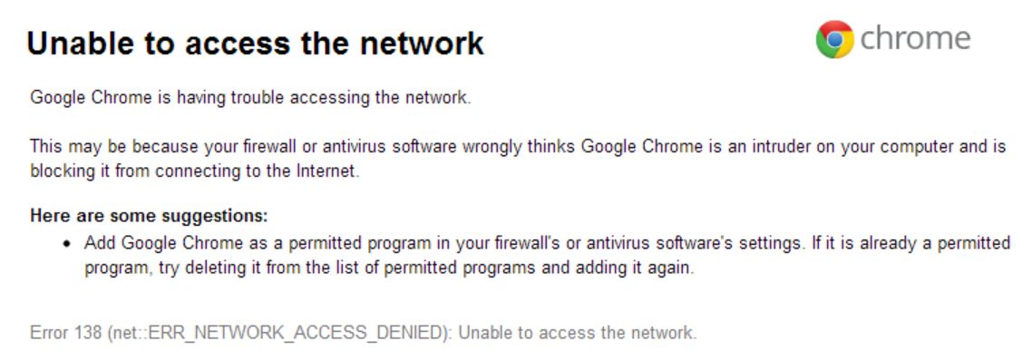 Network error. An unknown error occurred. Net err unknown. Unknown_url_scheme , -302. Net err unknown.