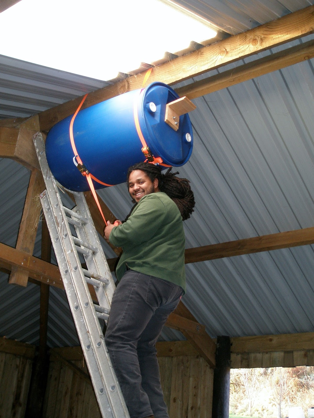 CraigardCroft How to make a pine marten proof Barn Owl nest box
