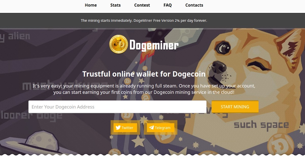 Cara Mining Dogecoin di Dogeminer - Noob Bitcoin