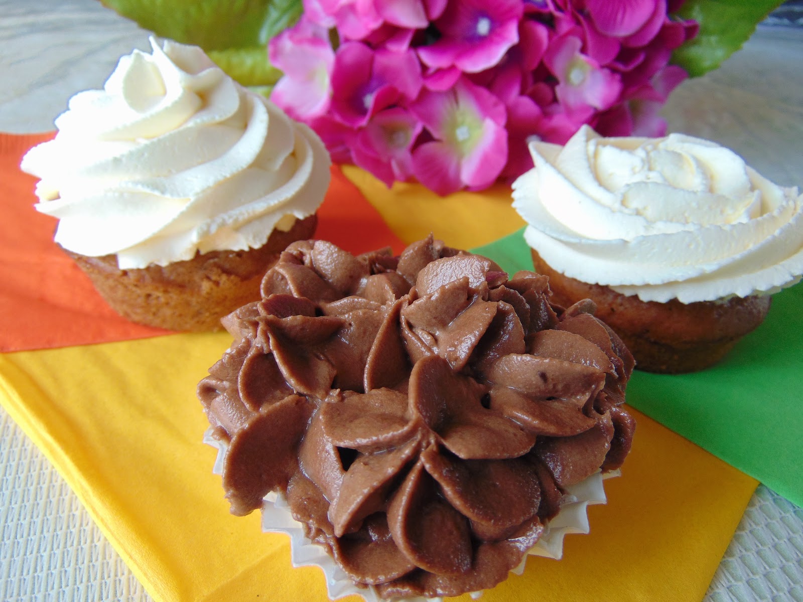 Whipped Cream Frosting. . . 3 Ways