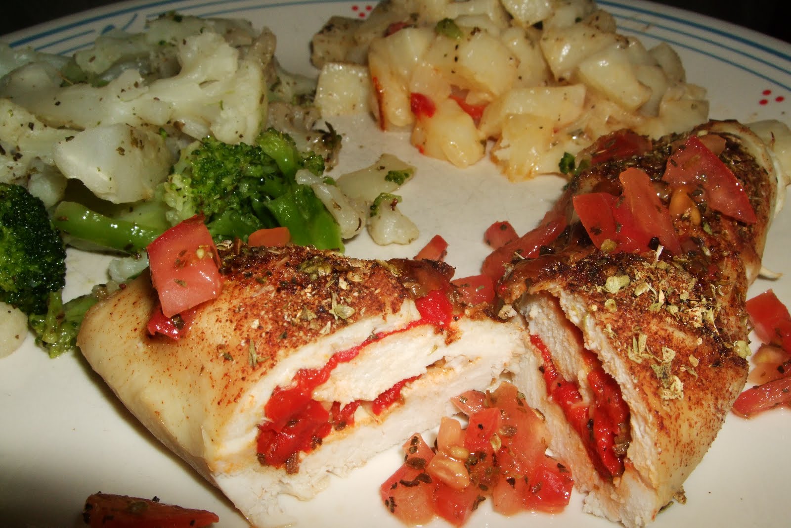 What's for Dinner?? Chicken Mozzarella Roll Ups