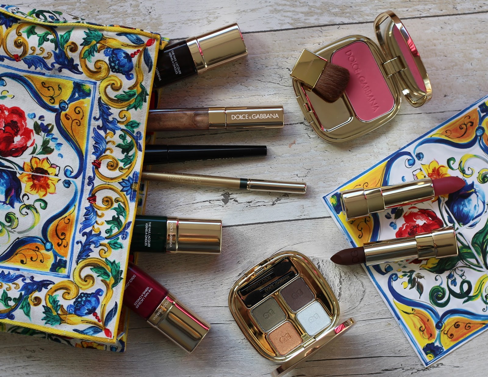 kompas Så mange metodologi Dolce & Gabbana Wild About Fall Makeup: Review & Swatches | Strawberry  Blonde