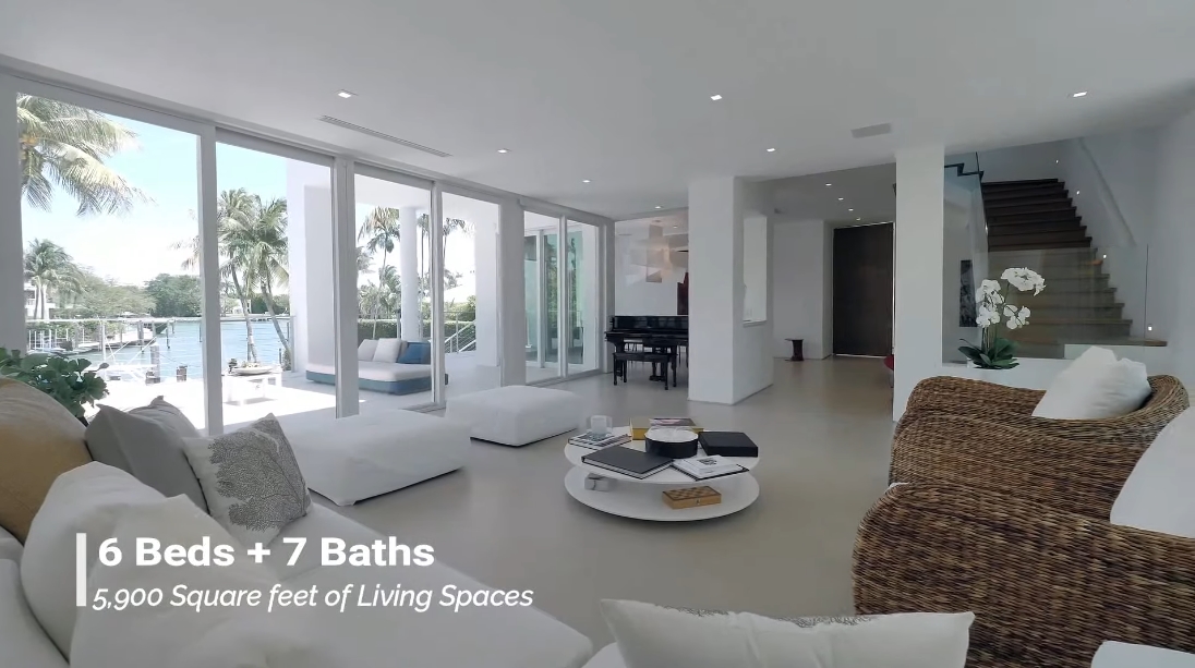 33 Interior Design Photos vs. 481 S Mashta Dr, Key Biscayne, FL Luxury Home Tour