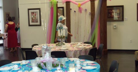 fancy nancy tea set table