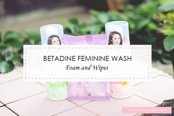 BETADINE Feminine Wash Foam Review. 