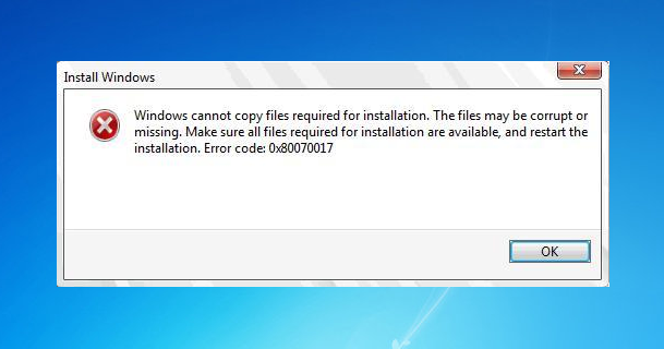Please install an operating