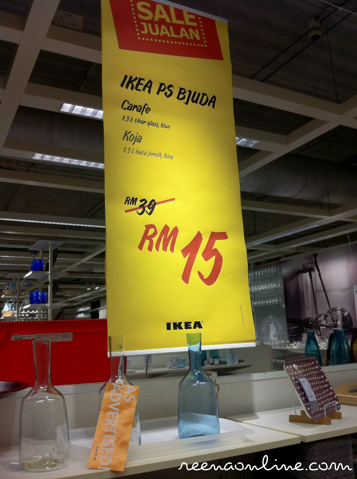 Reena's Online Ikea Malaysia Sale July 2012 / Jualan Murah Ikea Julai 2012
