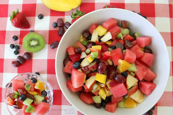 Rainbow Fruit Salad Home Crafts By Ali