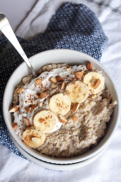 Breakfast Quinoa Rice Pudding by: Catching Seeds