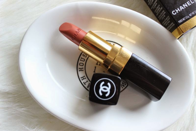 Chanel Rouge Coco Lipstick in Adrienne | The Sunday Girl