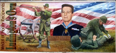 Ludington, Michigan, Medal of Honor mural