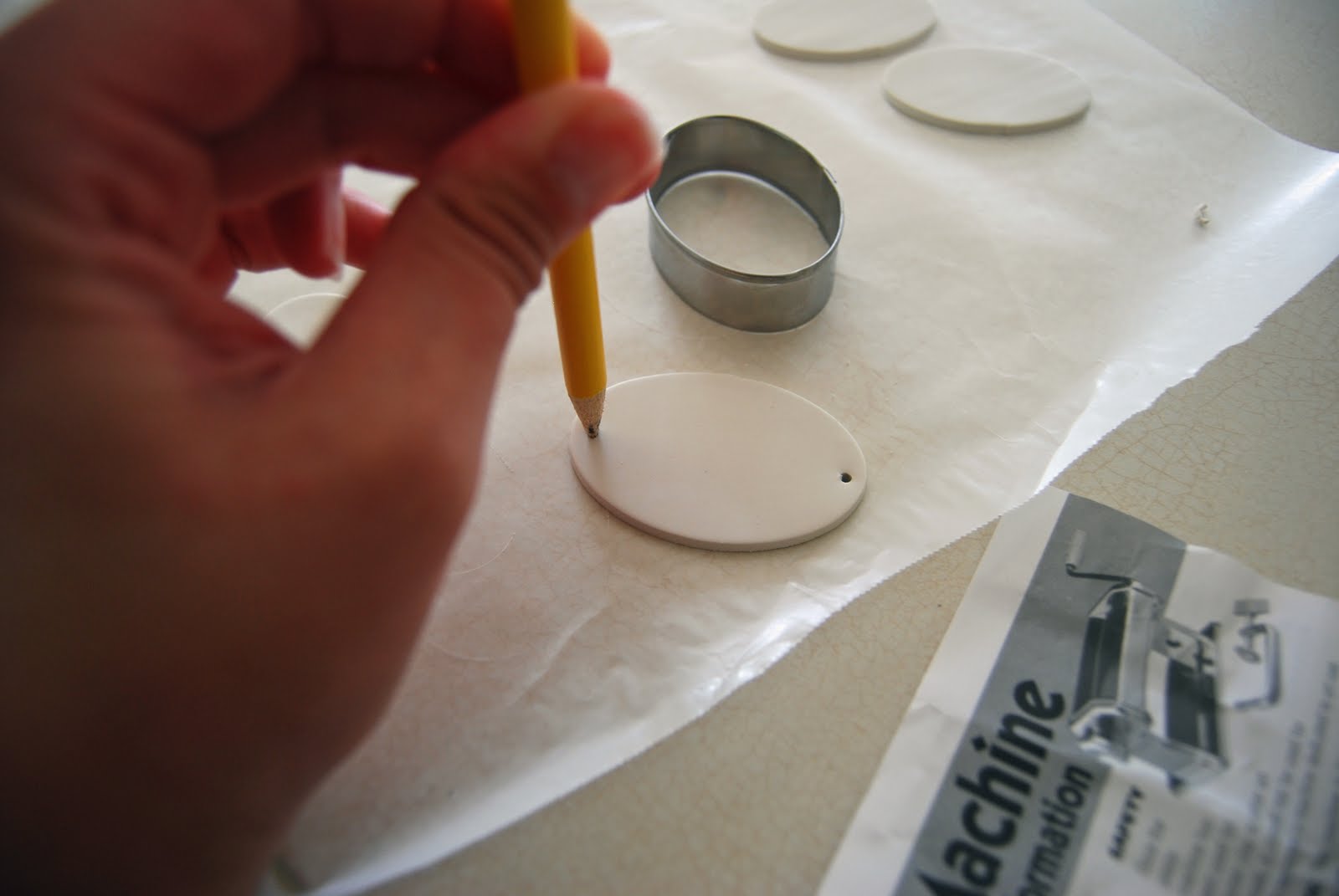 Inspired by you: Clay tag tutorial