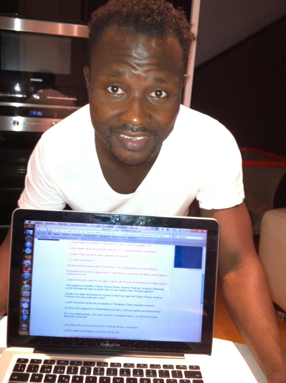 La PC Futbolería Entrevista Haruna Babangida