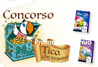 Concorso ''Tico che Tesori'' vinci TV QLed, Iphone X, Camera GoPro Logo Concorso ''Tico che Tesori'' vinci TV QLed, Iphone X, Camera GoPro