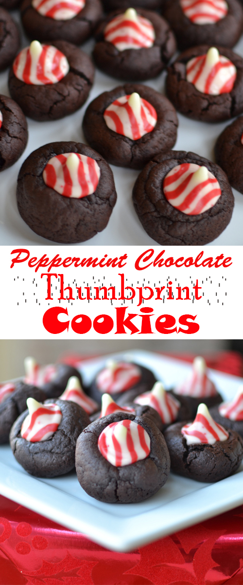 How to Make Peppermint Chocolate Thumbprint Cookies - Very Best of ...