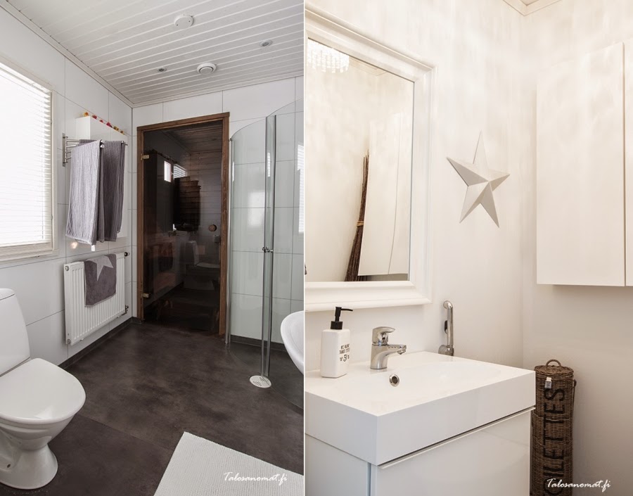 wn?trza, wystrój wn?trz, home decor, dom mieszkanie, urz?dzanie, dekoracje, gwiazda, gwiazdki, motyw, star, szaro?ci, biel, bia?e wn?trza, ?azienka