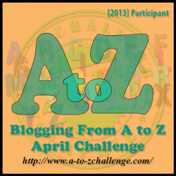 I Finished The  2013 A-Z Challenge!