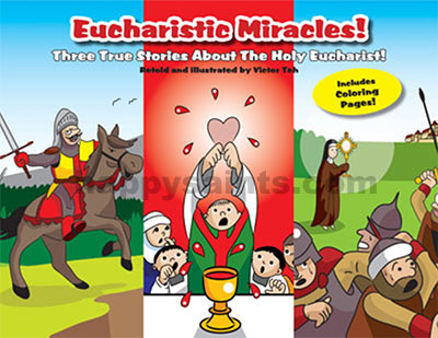 Happy Saints: Eucharistic Miracles 3-Books + eBooks Set