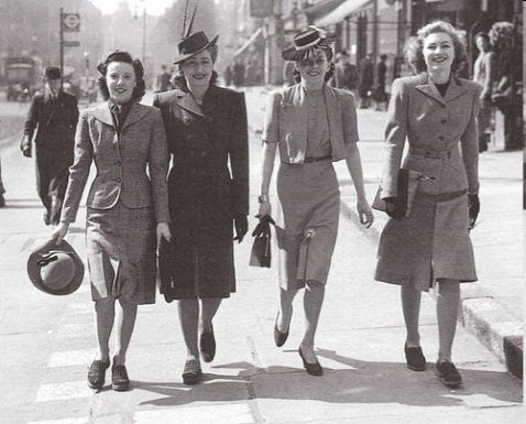 Mode dans les années 30 30s%2Bstreet%2Bwomen