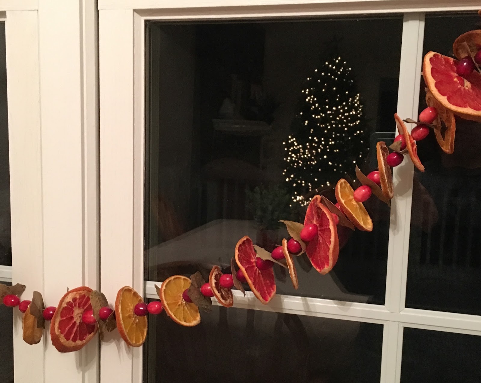 How to make a dried fruit garland Our Tiny Nest