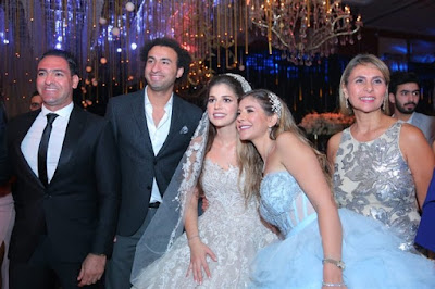حفل زفاف, شقيقة الفنانة ملك قورة, الهضبة, احمد شفيق, 