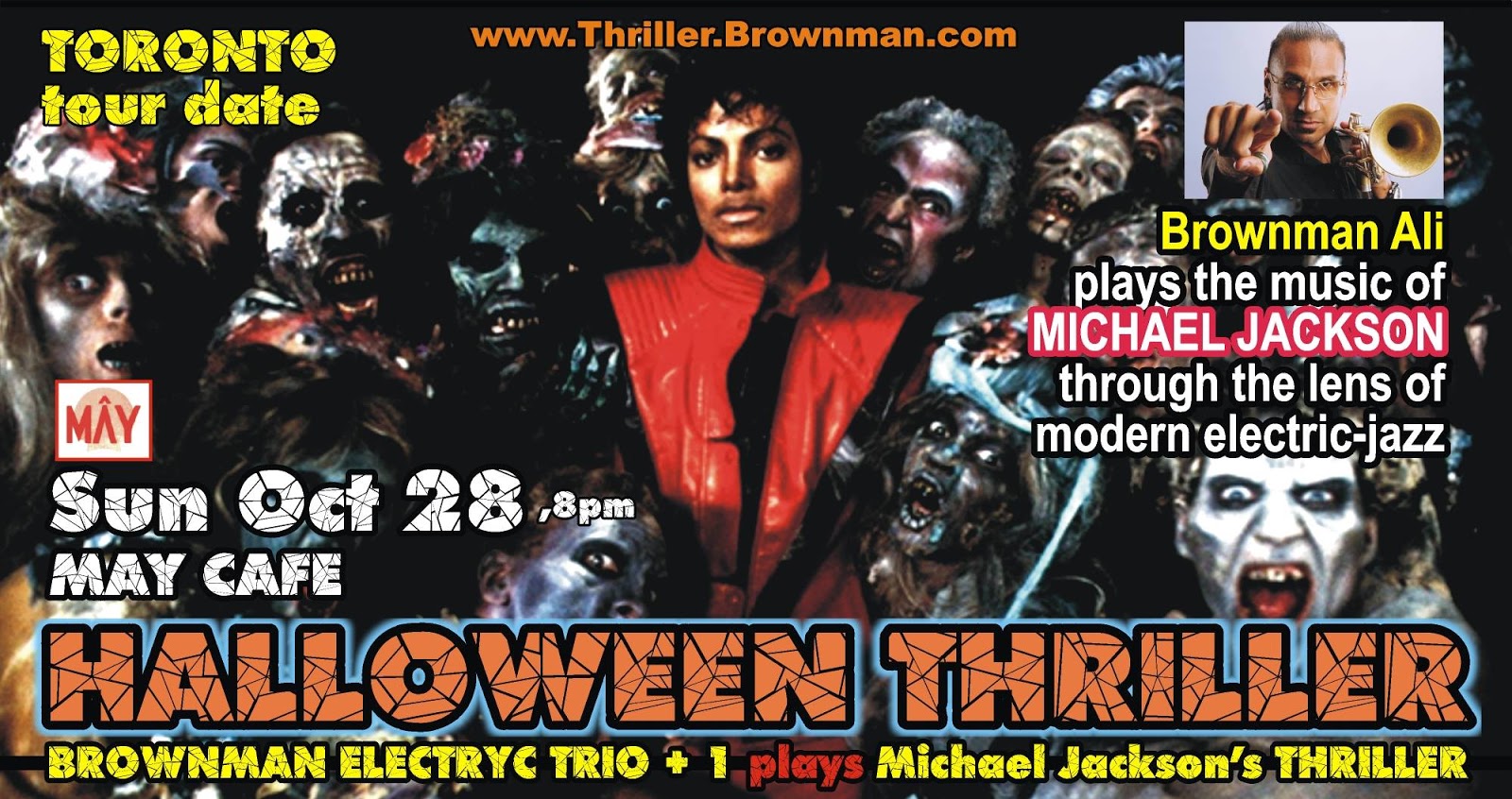 C.A. Confidential: Halloween Thriller @ May Cafè, Toronto, ON - Sun Oct ...