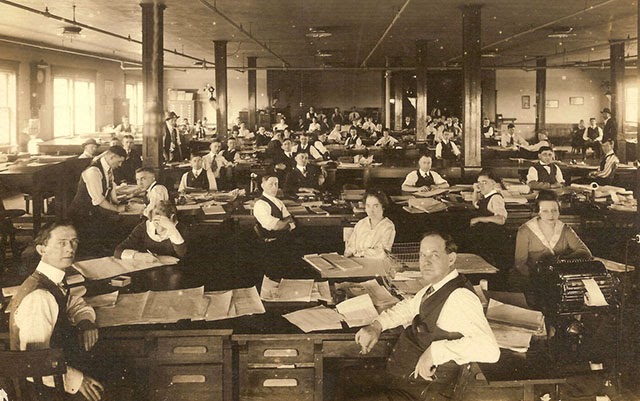 30 Vintage Photographs That Show Old Offices and People Who Were Working in  the 1920s ~ Vintage Everyday