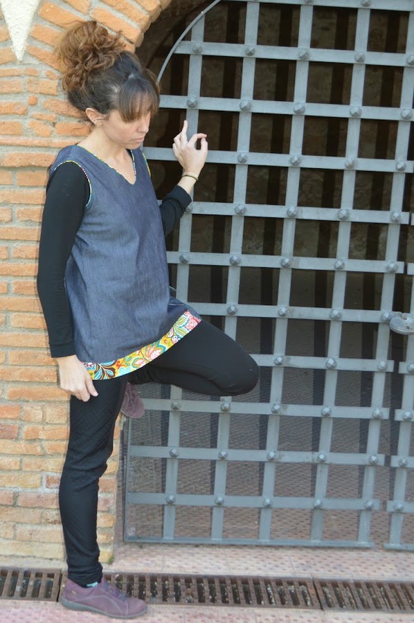 Blusa pico handmade uVe