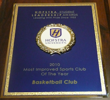 2010 Hofstra Student Leadership Award - Most Improved Sports Club Of The Year