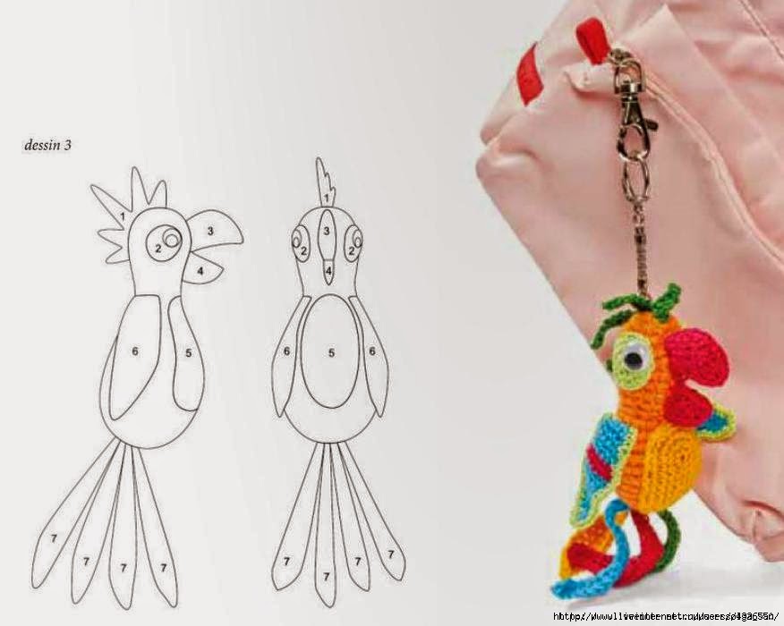 Амигуруми попугай из бисера схемы. Попугай брелок вязаный. Попугай брелок крючком. Брелок попугай амигуруми. Брелки в виде попугая.