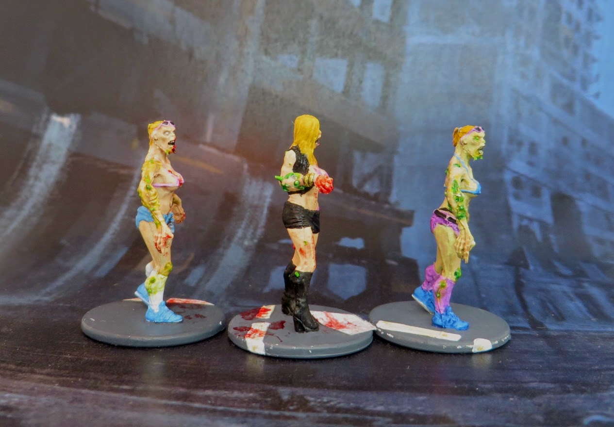 Zombicide! Toxic Bikini Babes Toxic Walker Zombies 1