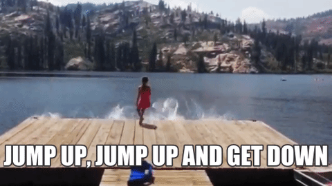 Ein Video für gute Laune Singing Jump up, Jump Up and get down