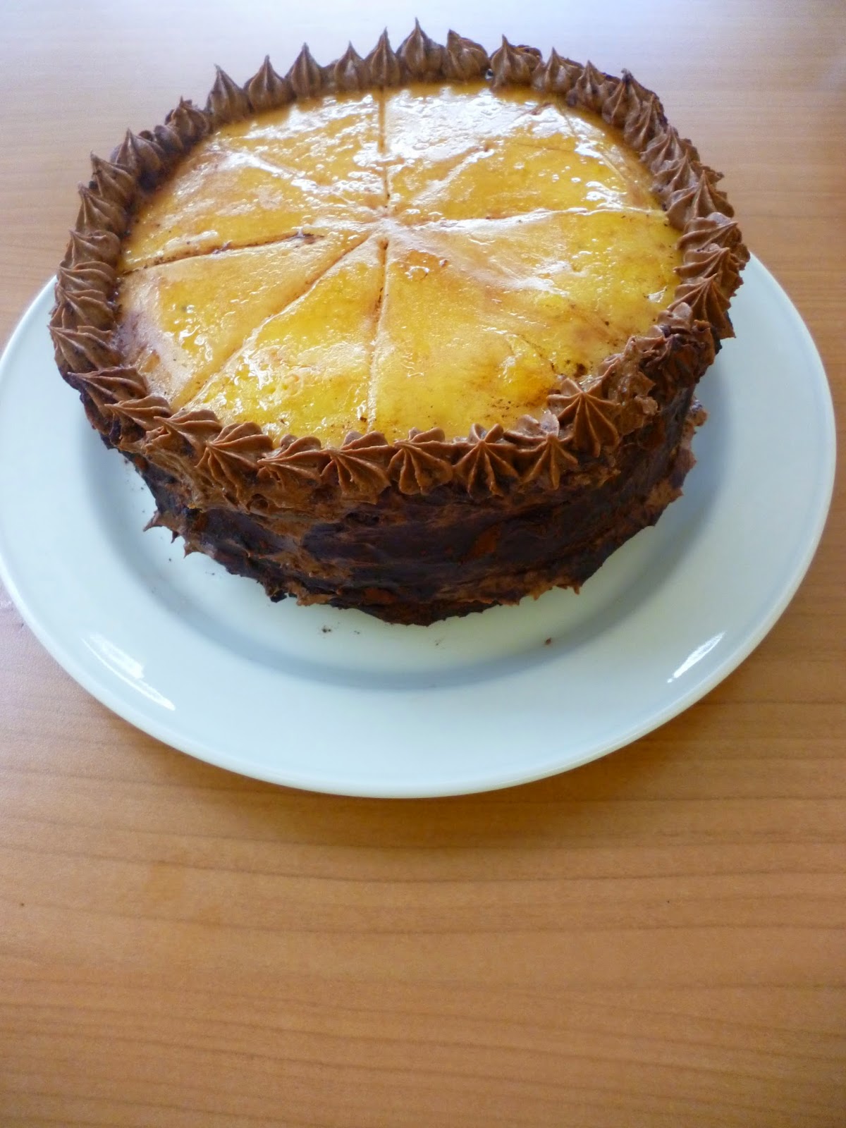 The Begrudging Baker Great British Bake Along Hungarian Dobos Torte