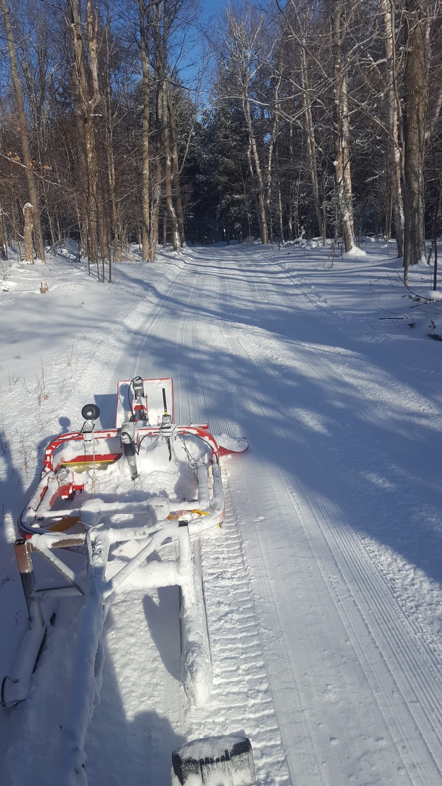 Skiing and Snowshoeing at the Tupper Lake Country Club to Big Tupper