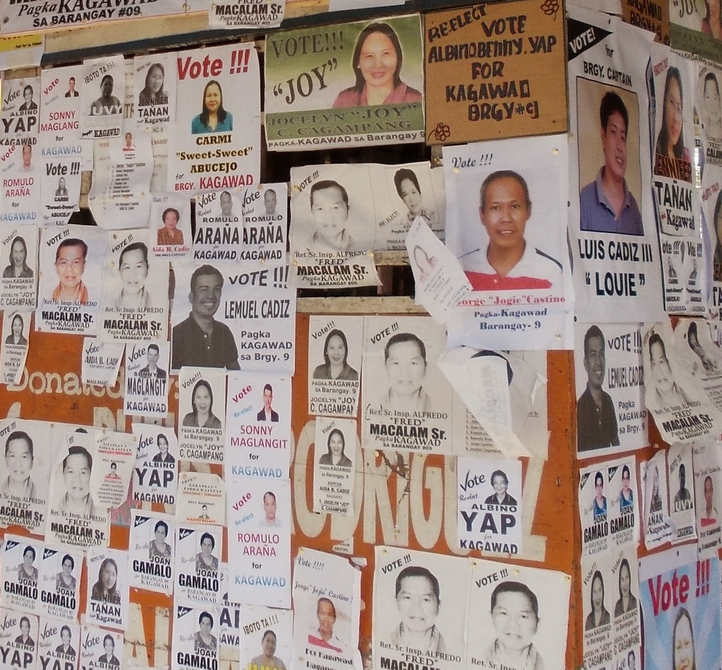 Cagayan de Oro Snapshots Barangay elections