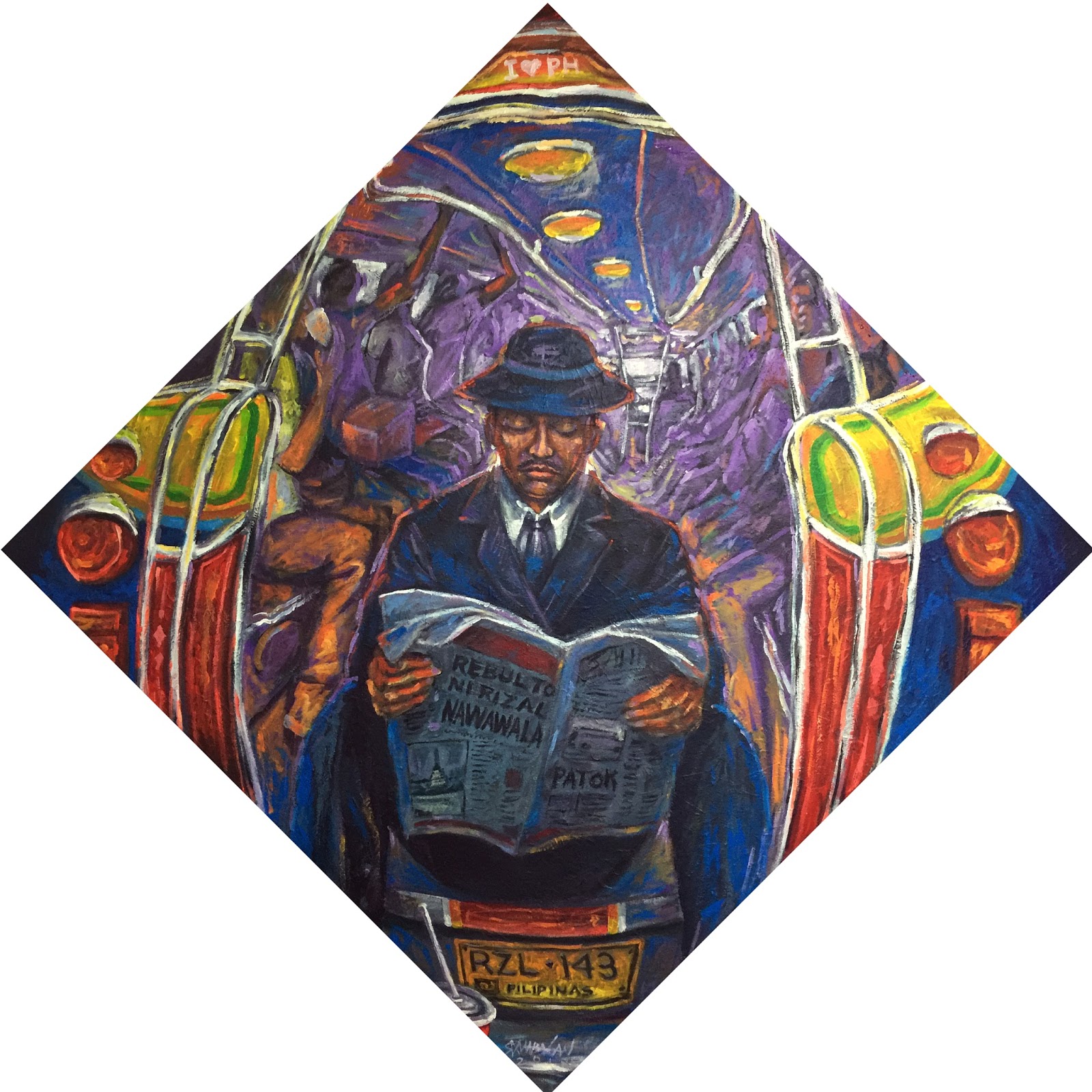 philvisualarts: Ricky Ambagan: Pulling the String to a Full Stop