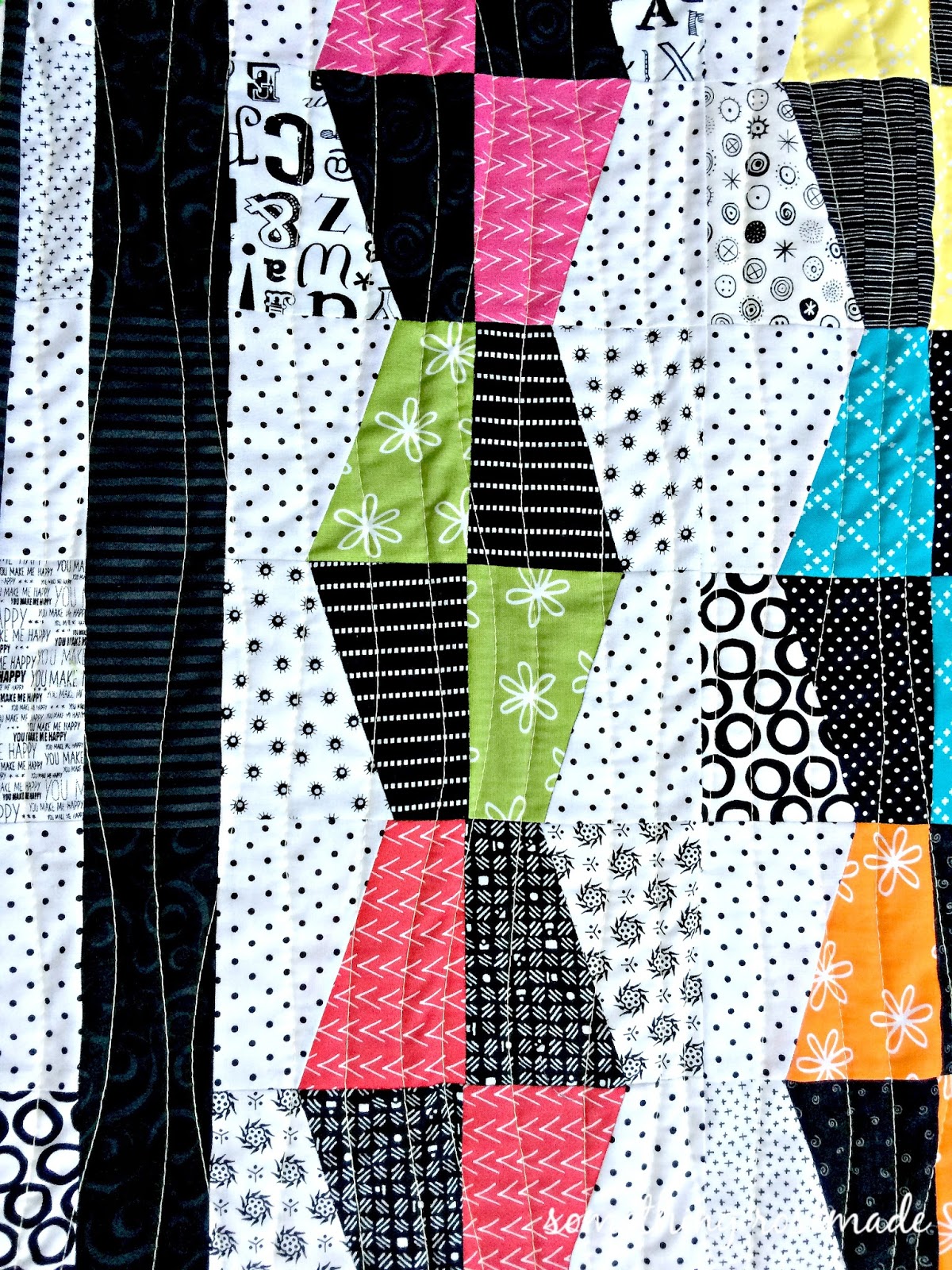 something rosemade The Last Quilt of 2017 Splash of Color Quilt is